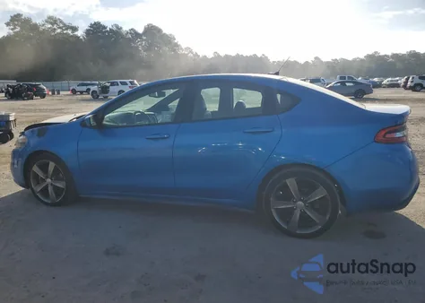 2015 Dodge Dart Gt из США, поврежденный, VIN 1C3CDFEB6FD320752